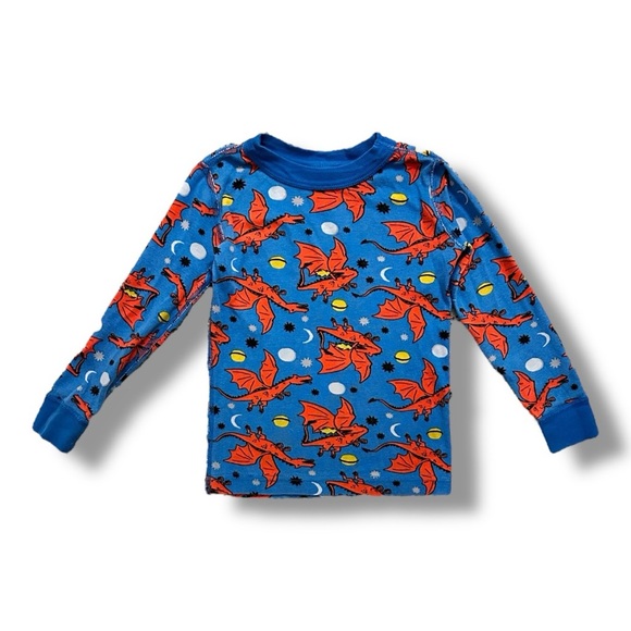 Hanna Andersson | Dragons Long John Pajama Set (4) 🐉 - Picture 2 of 4